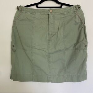 Olive Green Women's Skirt